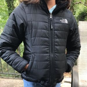 Reversible Black North Face Jacket